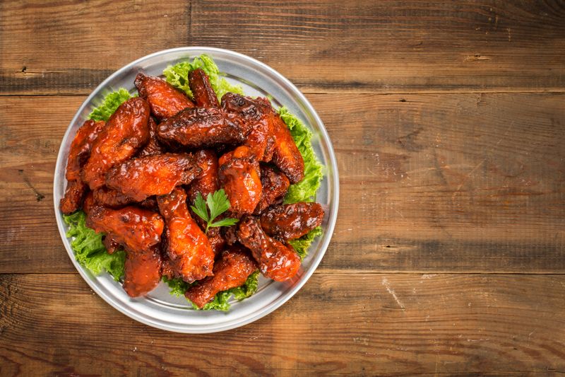 Inferno Habanero Wings — Extra hot wing snob special